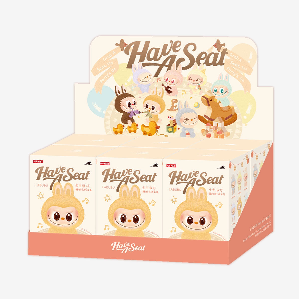 Labubu Have A Seat - Blind Box 6pcs